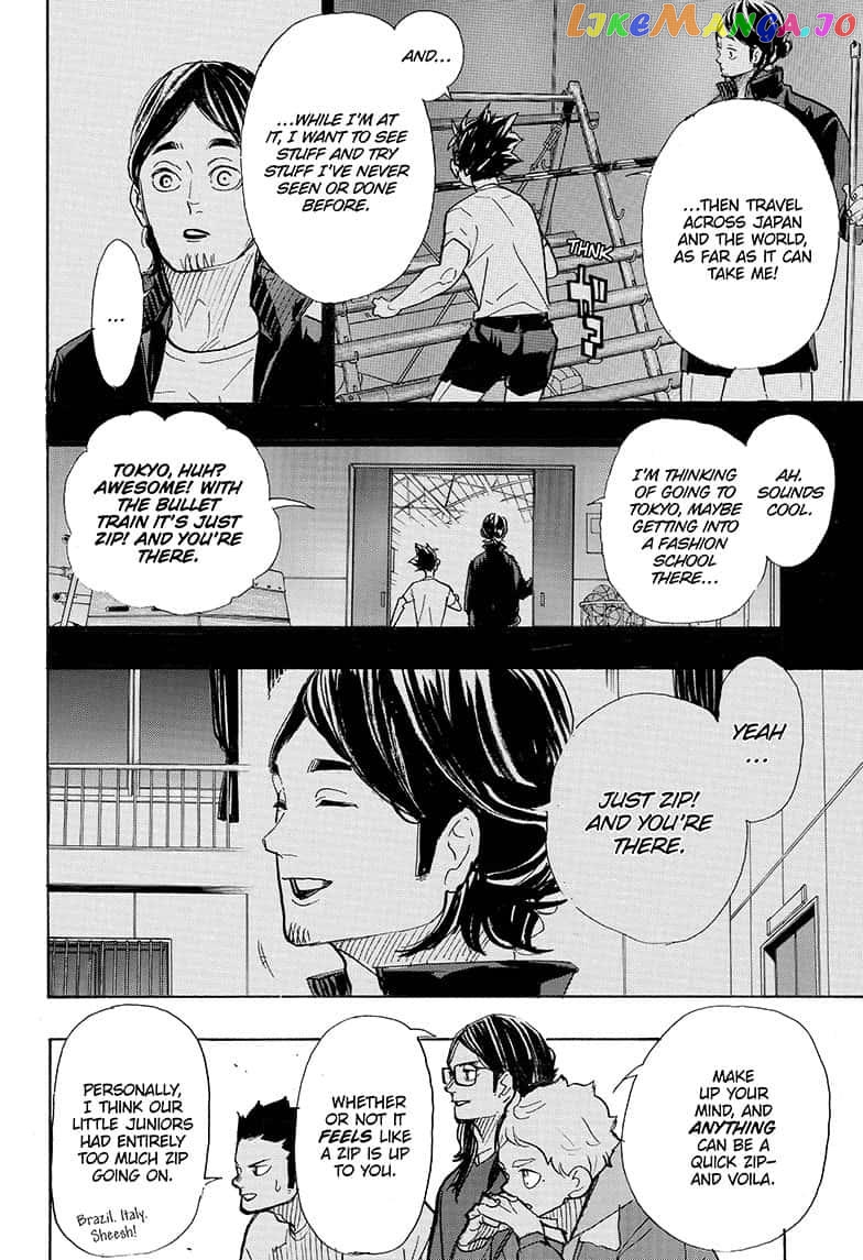 Haikyuu!!, Chapter 386 image 05